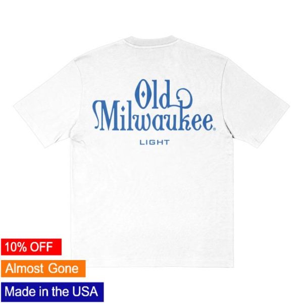 Old Milwaukee Store Merch Old Milwaukee Light White Tee