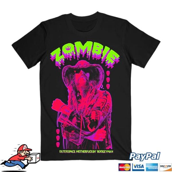 Rob Zombie Store Merch Outerspace Boogieman Tee