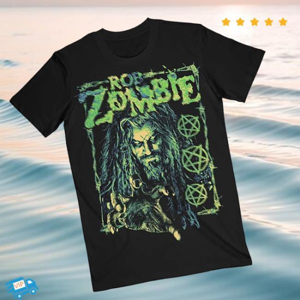 Rob Zombie Store Merch Dead Channel Fuzz Tee
