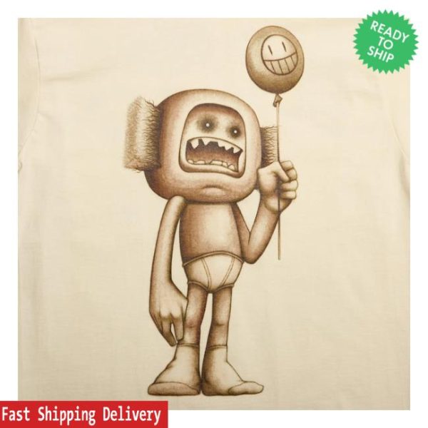 The Boys Store Merch Brush Head Existential Balloon Tee