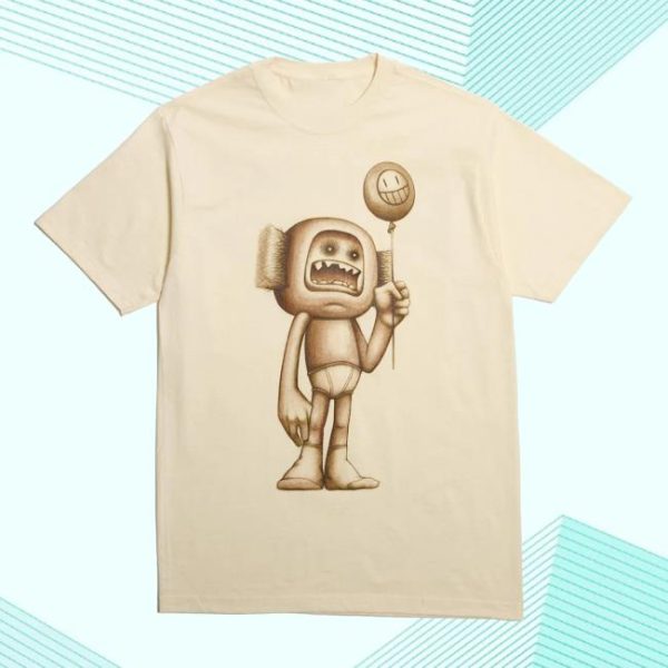 The Boys Store Merch Brush Head Existential Balloon Tee