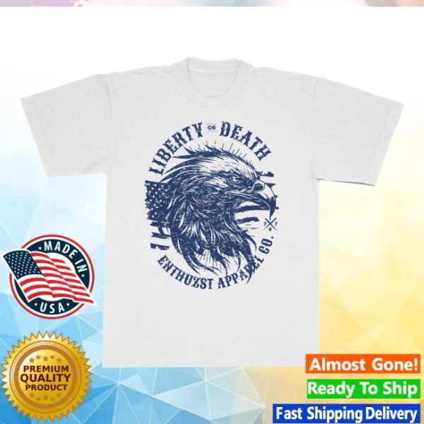 Enthuzst Store Merch Liberty Or Death Tee