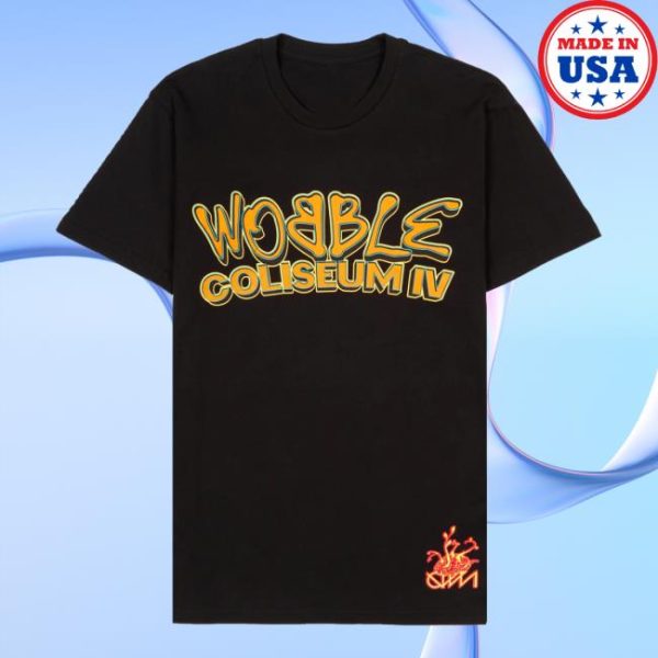 Ganja White Night Store Merch Wobble Coliseum Iv Printed Tee