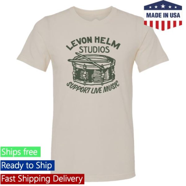 Levon Helm Store Merch Snare Tee