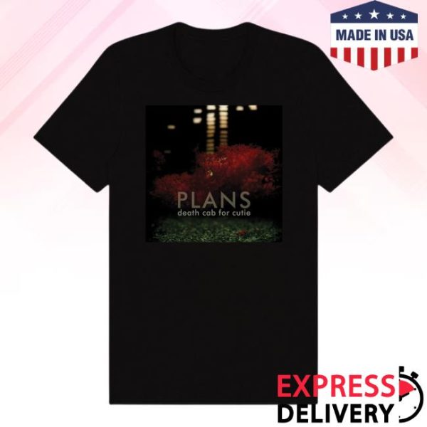 Deathcabforcutie Store Merch Plans Album Art T-Shirt