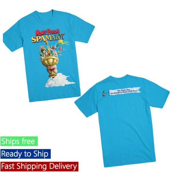 Broadwayworld Shop Store Spamalot Logo Tee