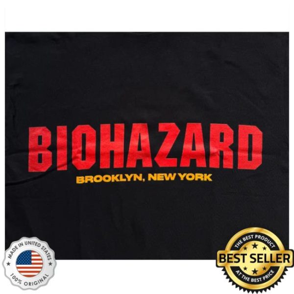 Twisted Thread Store Merch Biohazard – Brooklyn Ny – Black T-Shirt