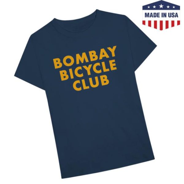 Bombay Bicycle Store Merch Navy Logo T Shirt