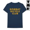kenny bombay bicycle store merch navy logo t shirt