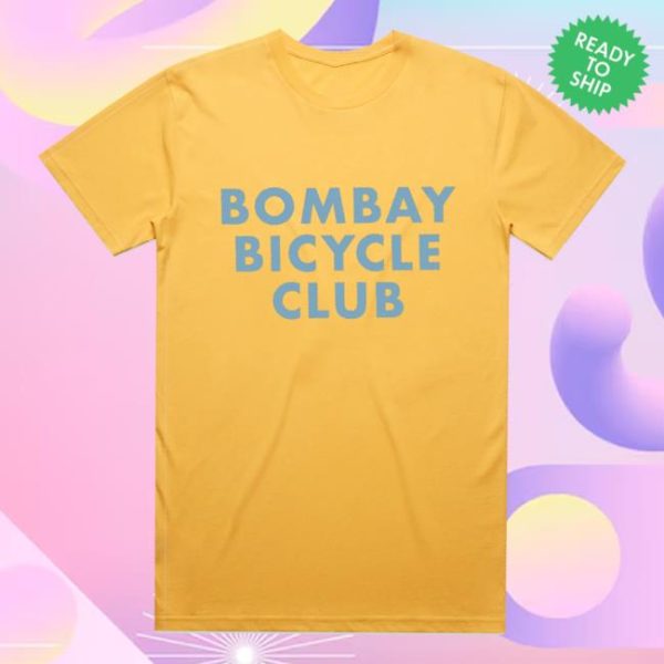 Bombay Bicycle Store Merch Yellow Bbc Logo T-Shirt
