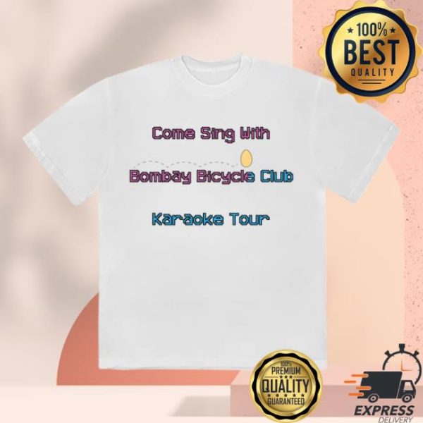 Bombay Bicycle Store Merch Karaoke Tour T-Shirt