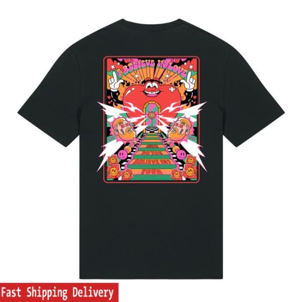 Ragnboneman Store Merch I Believe In Love Black Tee