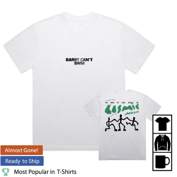 Barry Can’t Swim Store Merch Cosmic Music T-Shirt