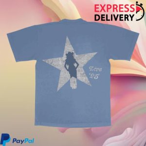 Beyonce Store Merch Par Web Exclusive Blue Tee