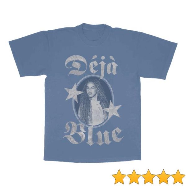 Beyonce Store Merch Par Web Exclusive Blue Tee