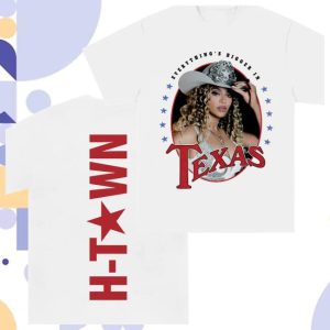 Beyonce Store Merch Htx Web Exclusive White Tee