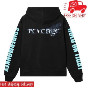 Revenge Store Merch Spider Monkey Zip Black/Blue