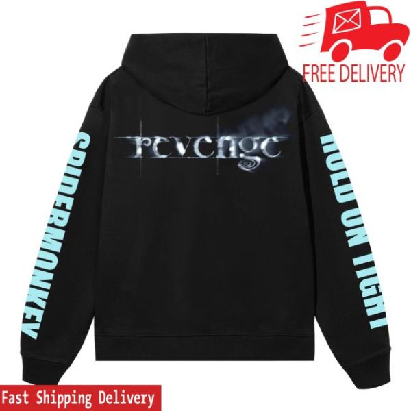 Revenge Store Merch Spider Monkey Zip Black/Blue