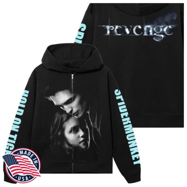 Revenge Store Merch Spider Monkey Zip Black/Blue