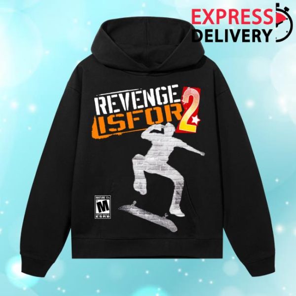Revenge Store Merch World Destruction Black Hoodie