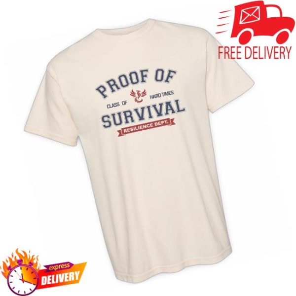 The Jt Way Store Merch Proof Of Survival Tee’s
