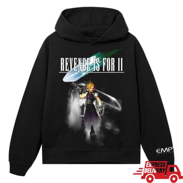 Revenge Official Store Merch Shop Final Revenge Hoodie Black