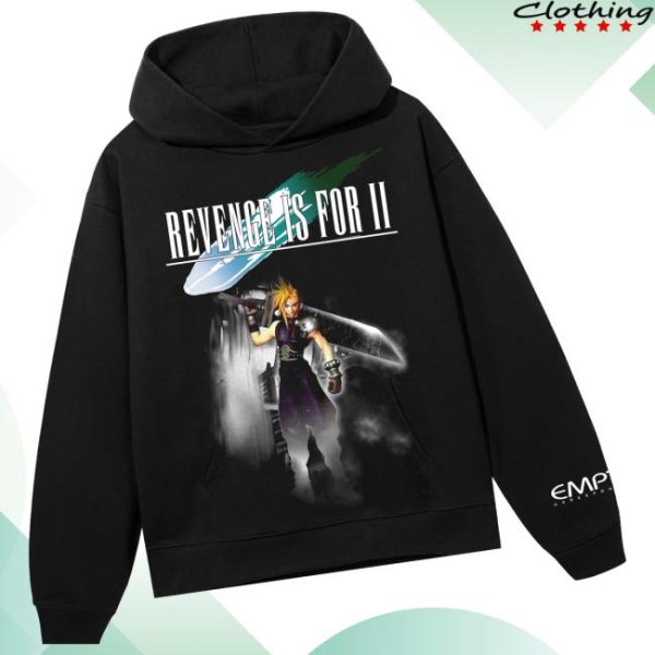 Revenge Official Store Merch Shop Final Revenge Hoodie Black