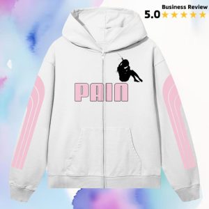Revenge Official Store Merch Shop Forever Faster Zip White Pink