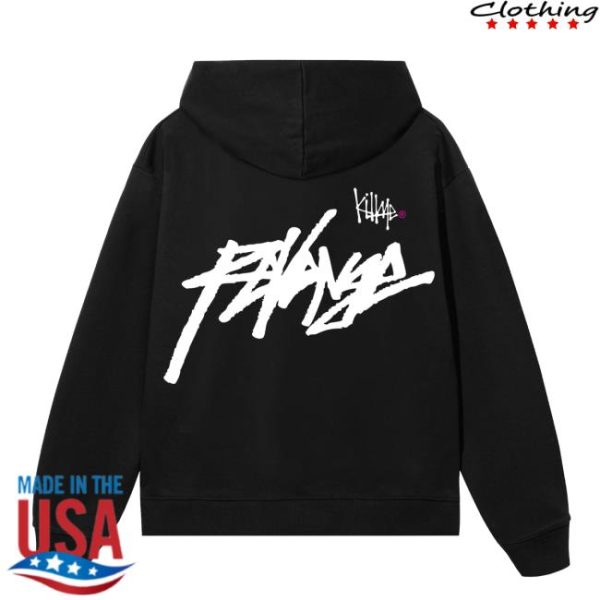 Revenge Official Store Merch Shop International Revenge Hoodie Black