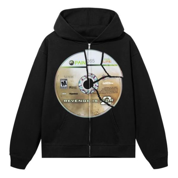 Revenge Official Store Merch Shop No Russian Zip Black
