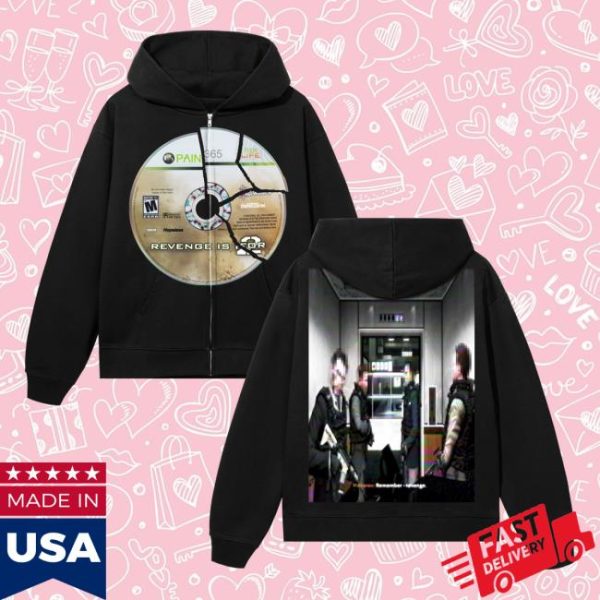 Revenge Official Store Merch Shop No Russian Zip Black