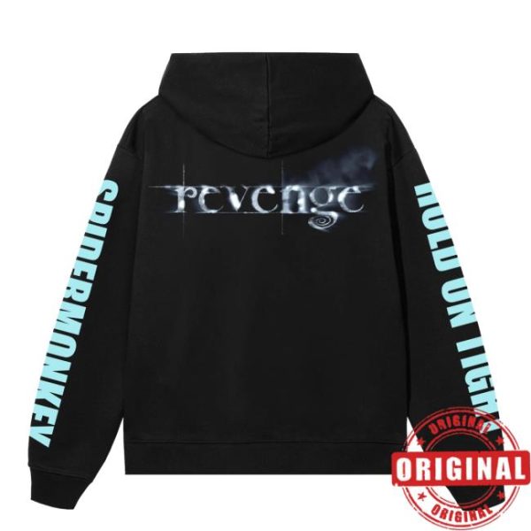 Revenge Official Store Merch Shop Spider Monkey Zip Black Blue