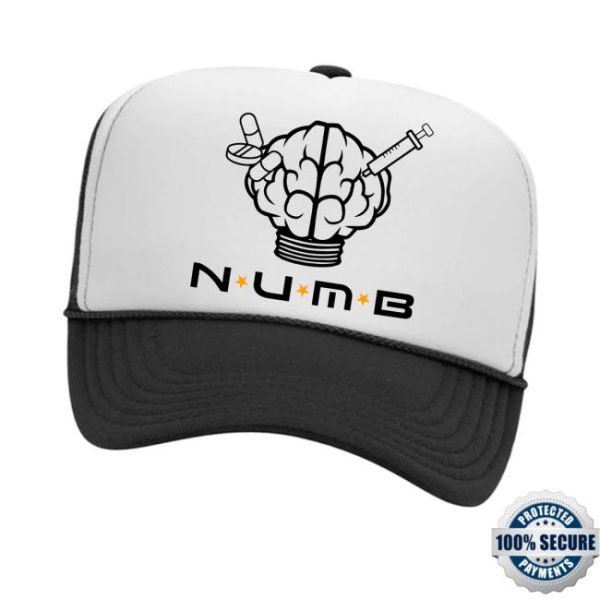 Revenge Merch Lap Dance Trucker Hat Black