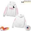 kenny Revenge Merch Forever Faster Zip White Pinkv