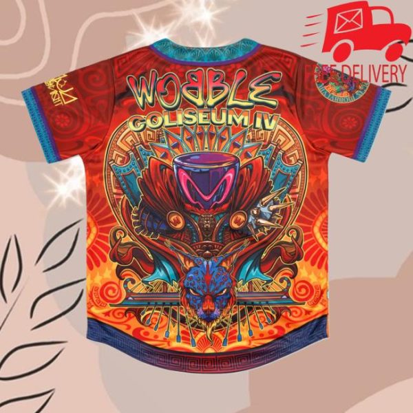 Ganja White Night Store Merch Wobble Coliseum Iv Baseball Jersey