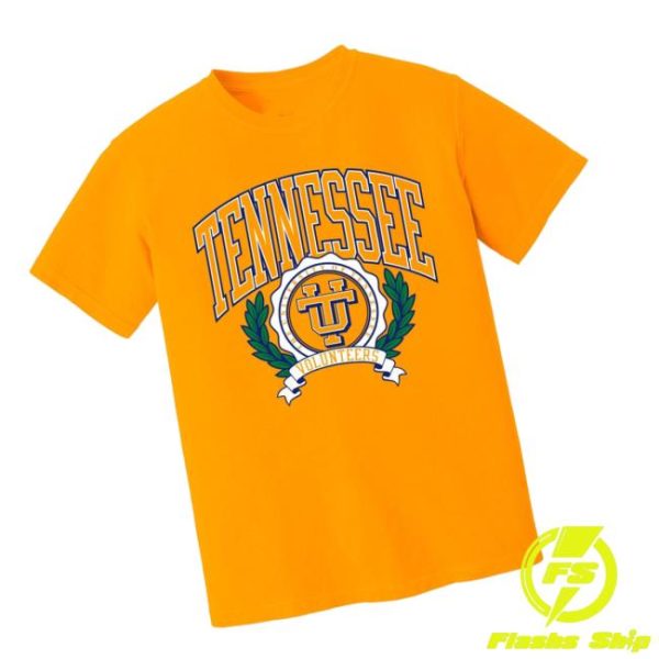 Utvolshop Store Merch Comfort Colors Arch With Laurel Wreath Tee