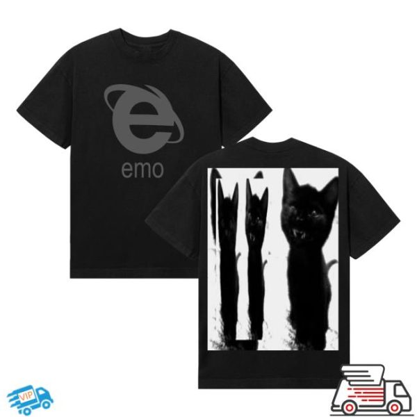 Revenge Official Store Merch Shop Emo Tee Black