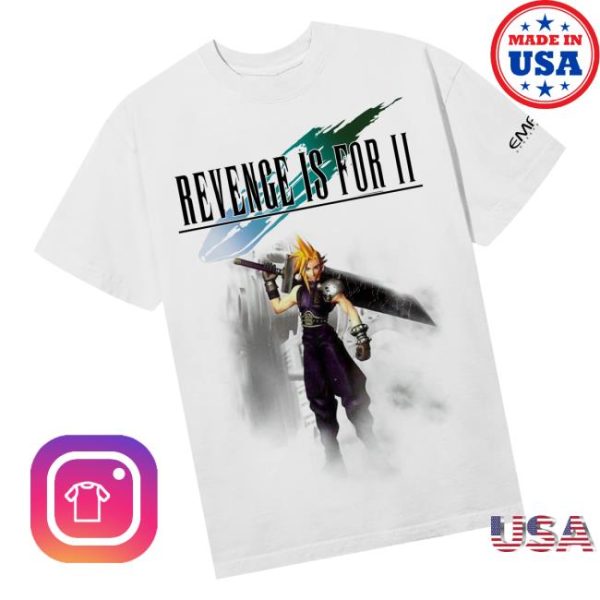 Revenge Official Store Merch Shop Final Revenge Tee White