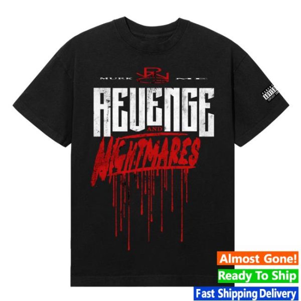 Revenge Official Store Merch Shop I Did It Without An Album Tee Black