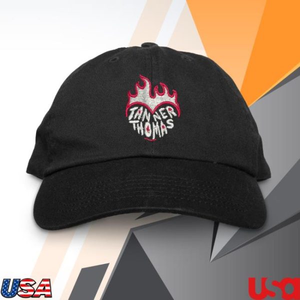 Down Right Merch Tanner Thomas Black Dad Hat