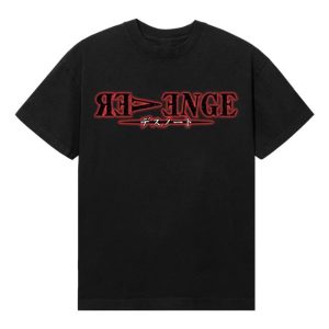 Revenge Official Store Merch Shop L Tee Black Red