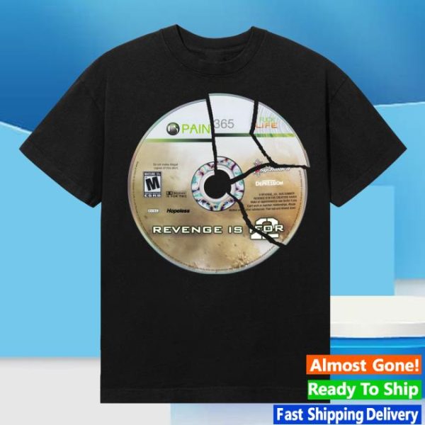 Revenge Official Store Merch Shop No Russian Tee Black
