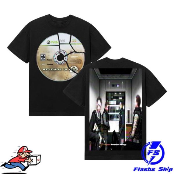 Revenge Official Store Merch Shop No Russian Tee Black