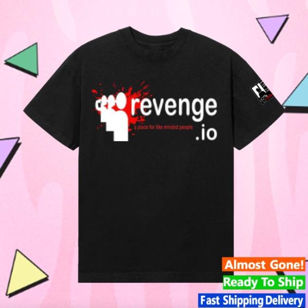 Revenge Official Store Merch Shop Tom Tee Black