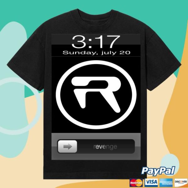 Revenge Official Store Merch Shop Xtal Tee Black