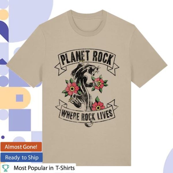 Planet Rock Store Merch Panther Tee