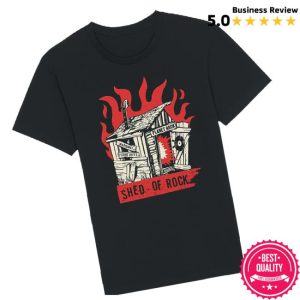 Planet Rock Store Merch Shed Of Rock Tee