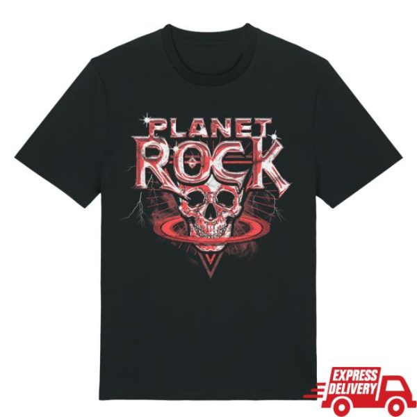 Planet Rock Store Merch Metal Skull Tee