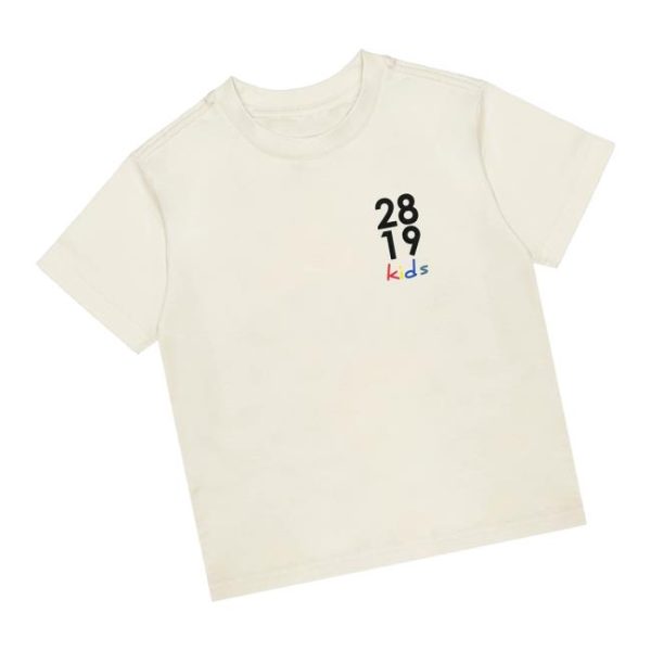 2819 Church Store Merch Shop 2819 Kids Classic Cream Tee