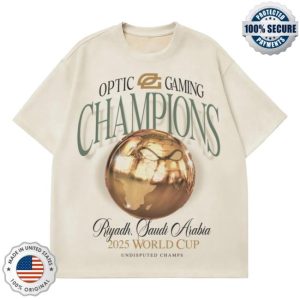 Optic Gaming Merch Store Shop Ewc 2025 Champions Tee